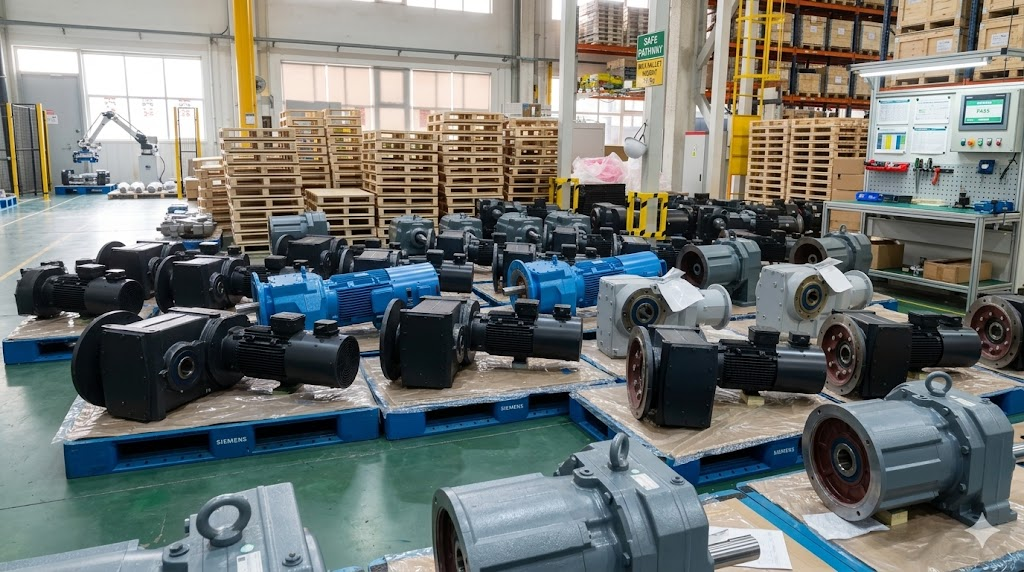 Quality control and assembly lines for finished gearboxes at the WE DRIVE plant