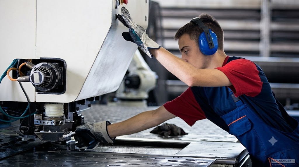 Quality assurance and assembly lines at Kollmorgen manufacturing facility
