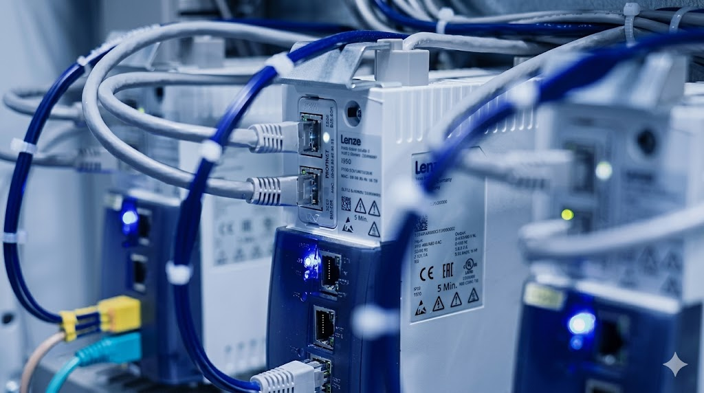 Lenze mechanical engineering and software integration