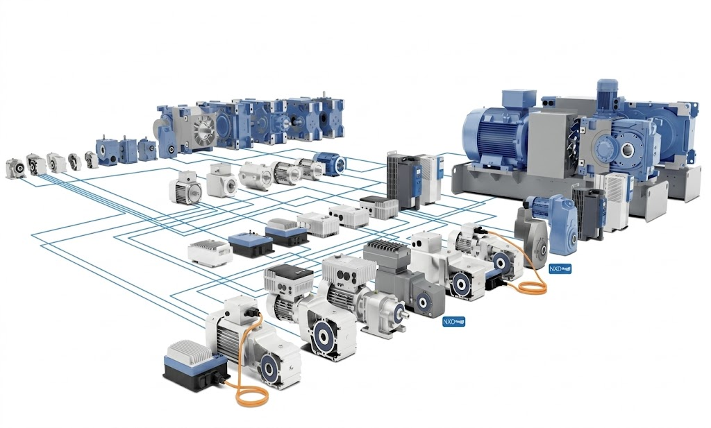 NORD MAXXDRIVE industrial gearboxes and Nordbloc.1