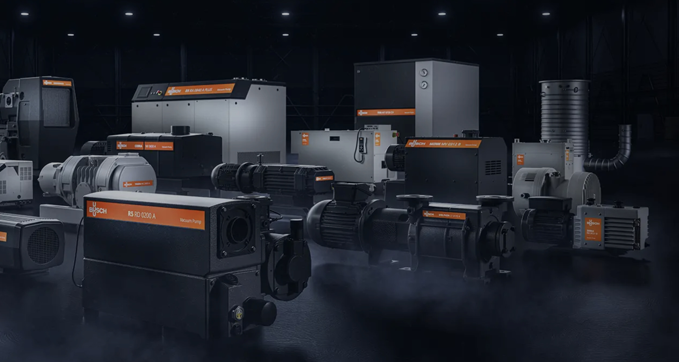 busch industrial vacuum pump factory