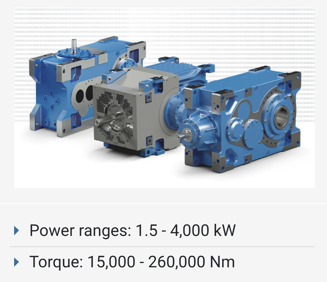 NORD MAXXDRIVE Parallel Shaft Gear Units replacement