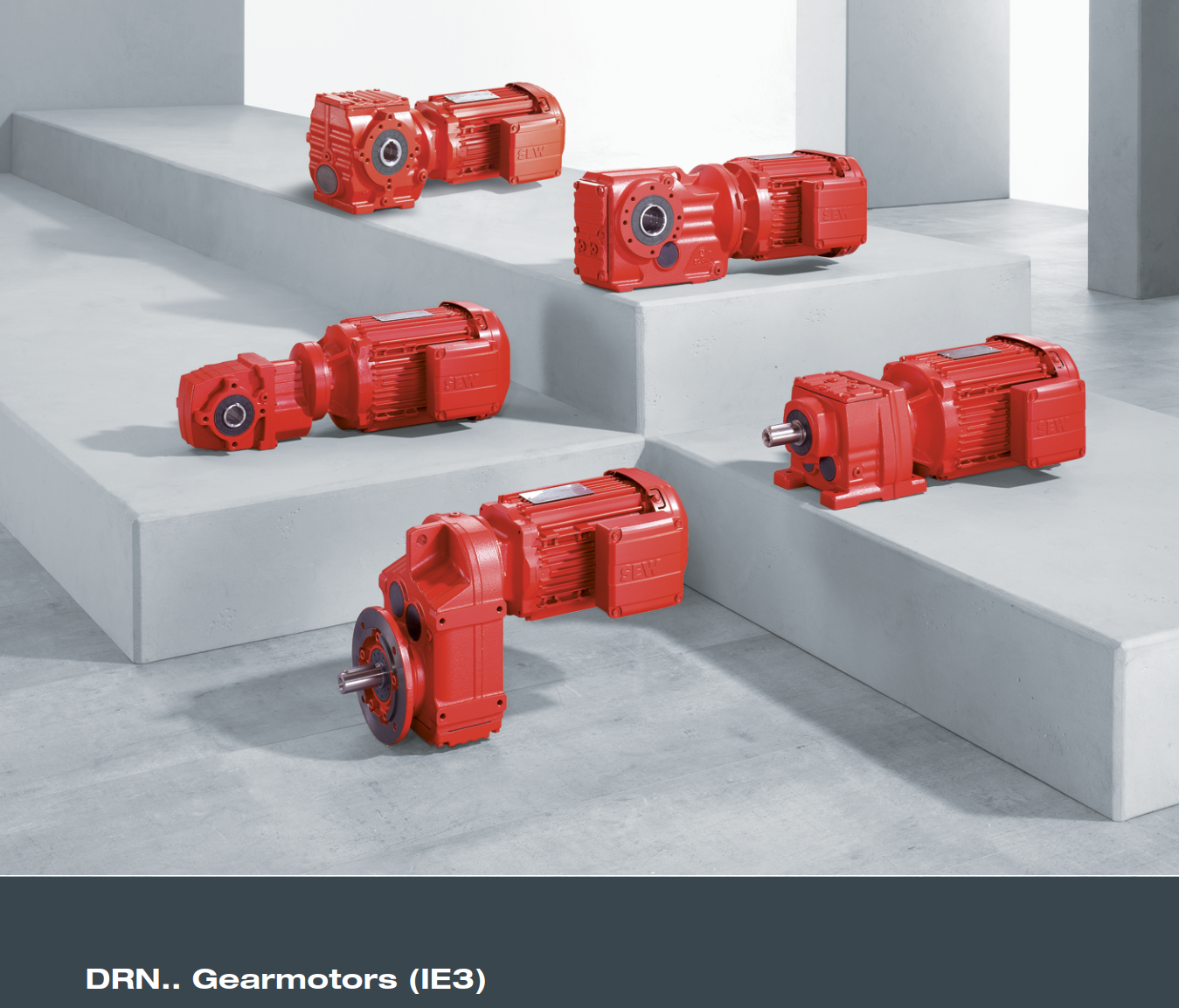 موتورگیربکس‌ها و گیربکس‌های صنعتی SEW Eurodrive سری DRN IE3