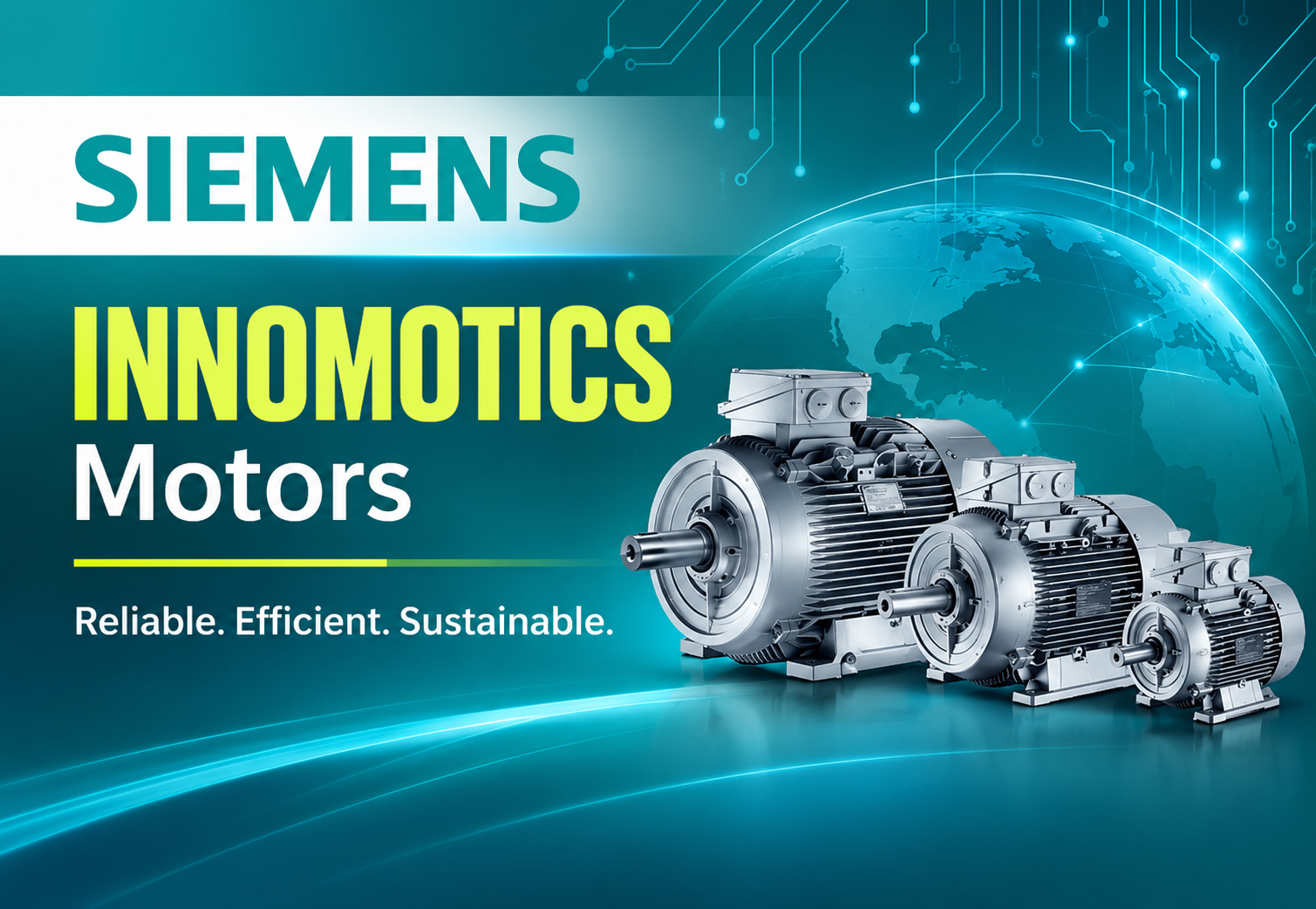 Động cơ hạ thế Siemens dòng 1LE0 Innomotics